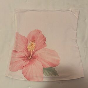 Floral Pink Tube Top